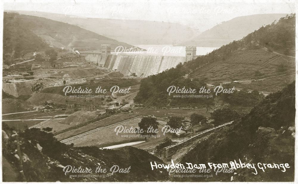 Howden Dam from Abbey Grange