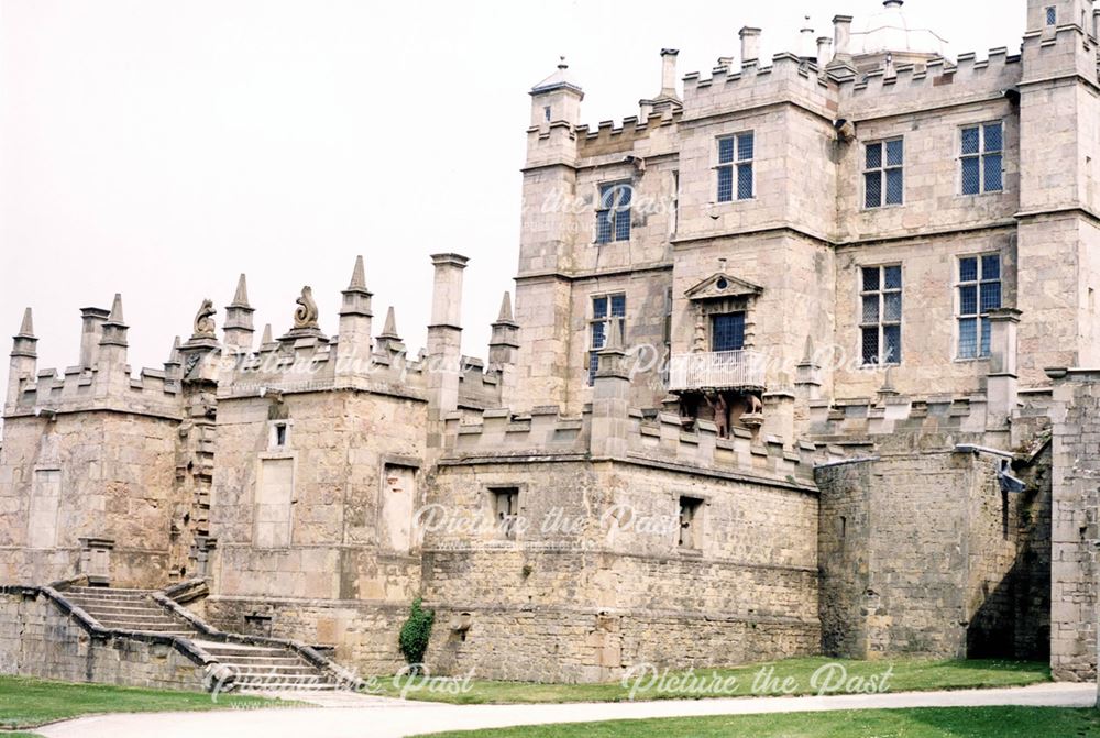 Bolsover Castle - Steps and gateway to the 'Little Castle'