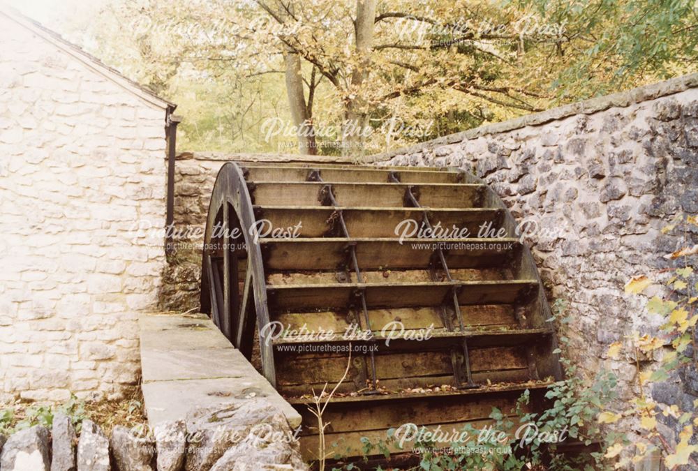 An undershot water wheel at the Meal Mill, Millers Dale