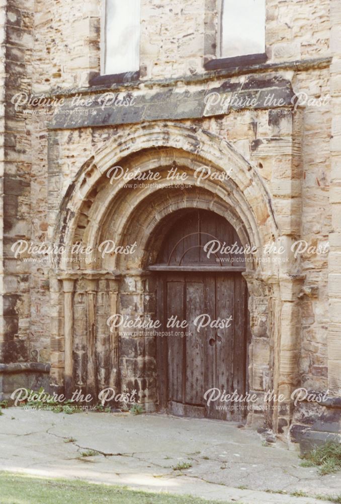 St Peter and St Paul's Church Norman doorway, Eckington