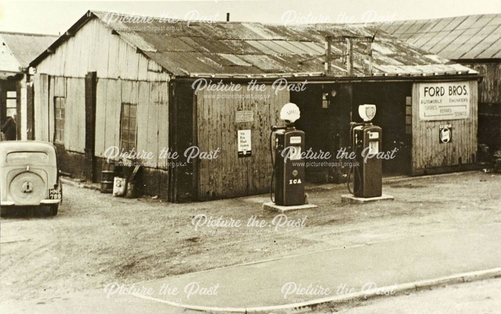 Ford Brothers garage and petrol filling station