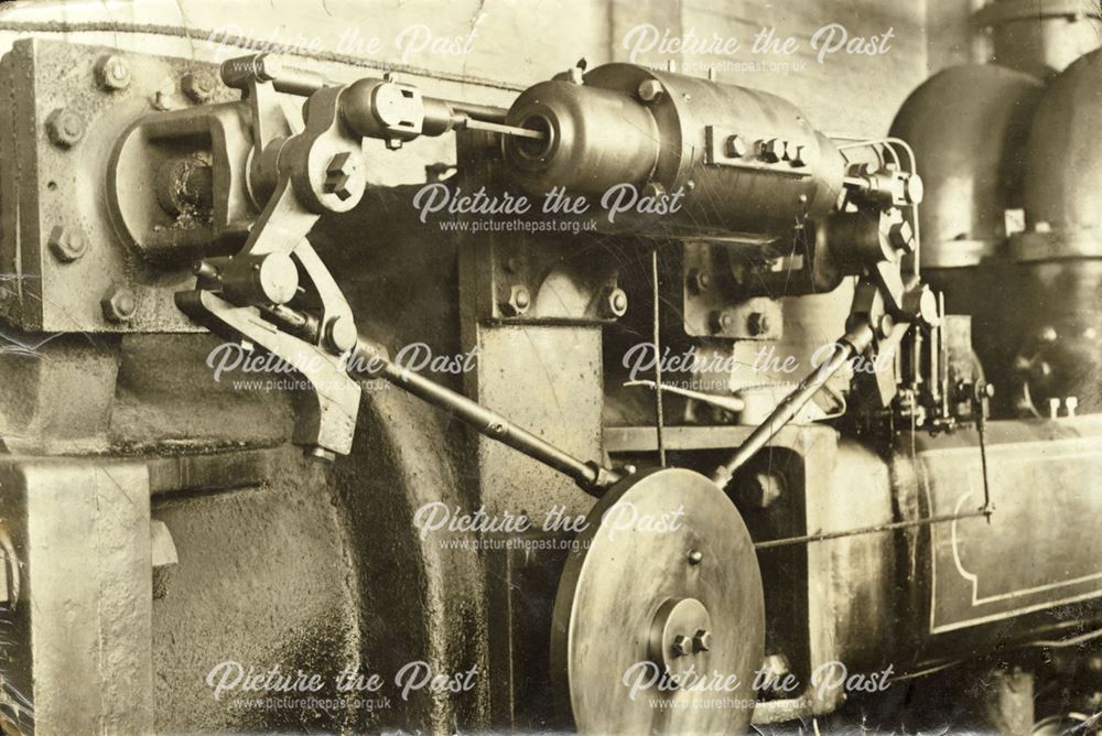 A 'Walker' large steam air compressor at Westhorpe Colliery, Killamarsh