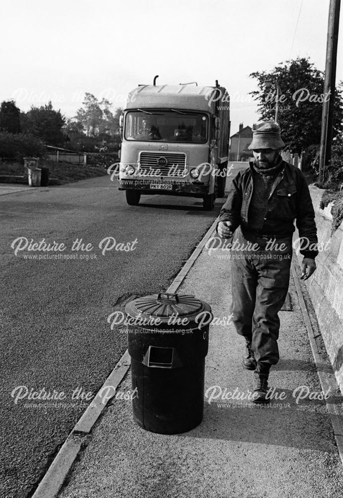 'Dustbin Man' - Refuse collection, South Normanton