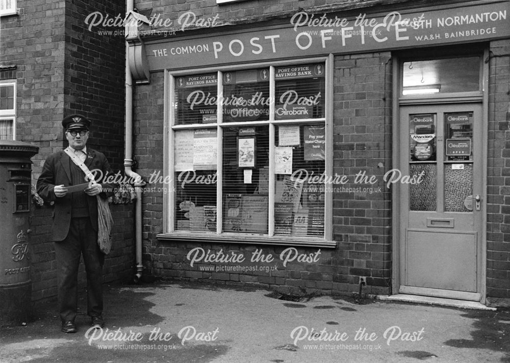 Postman and Post Office, South Normanton