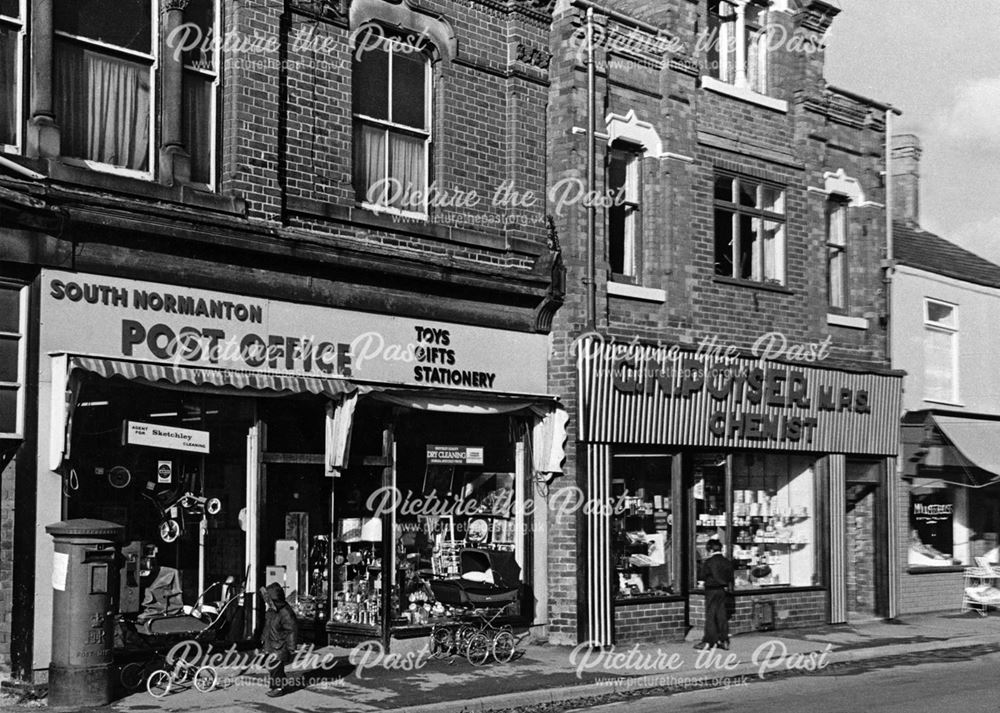 South Normanton Post Office and Poyser's Chemists