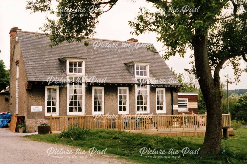 The Old School, now a tearoom, at Carburton Village, 2004