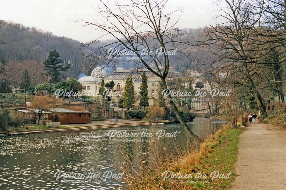 View of Pavilion from across river