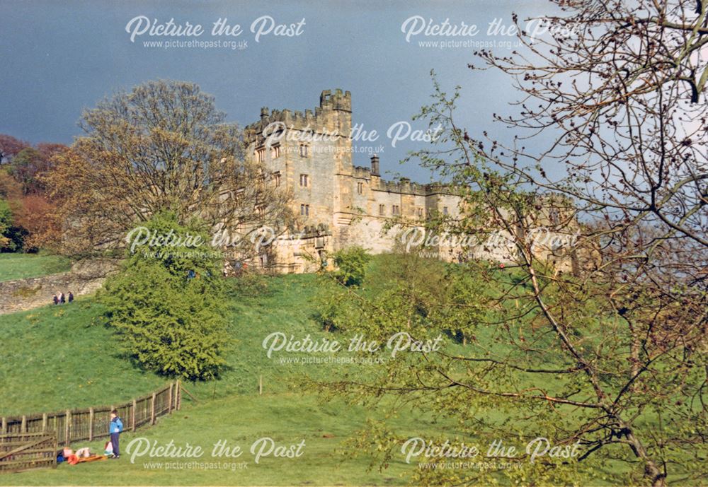 View of Haddon Hall from River Wye