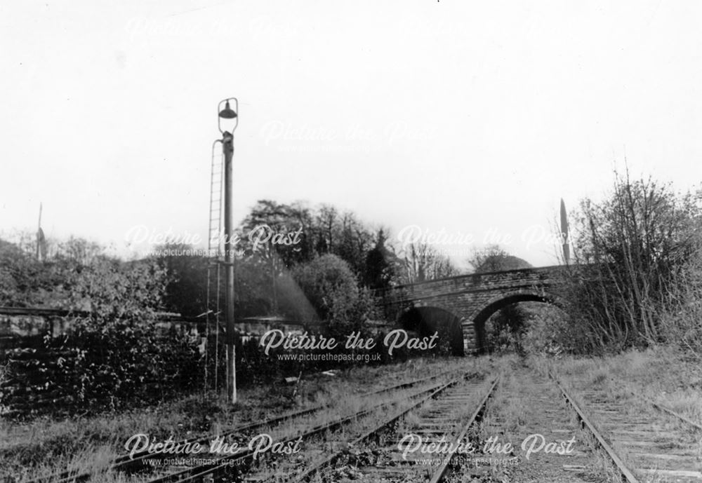 View of the former Wirksworth railway line