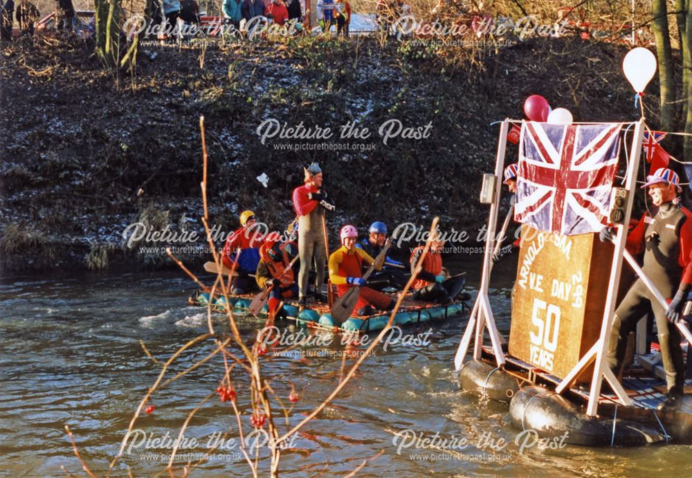 VE Day raft