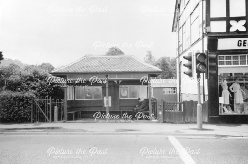 Part of the old tram shelter, Matlock