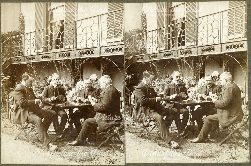 A card game at 58 St Johns Street