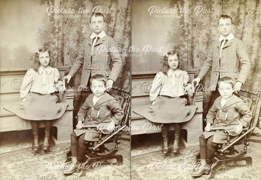 The Hansen Family, Harry (standing) and Elsie