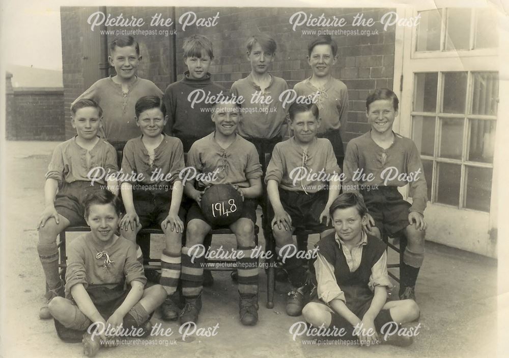 Heath School Football Team, 1948