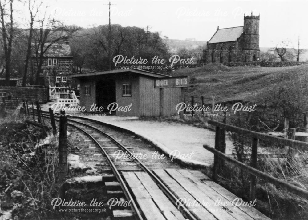 Ashover Butts Station, on the Ashover Light Railway.