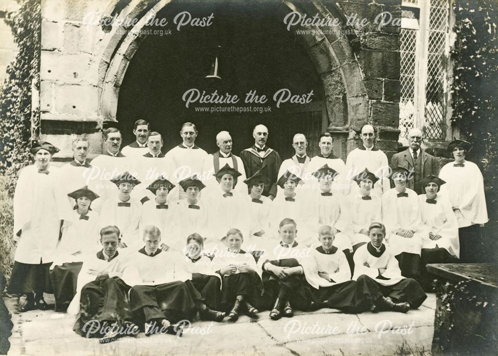 Ashover Church Choir c 1925