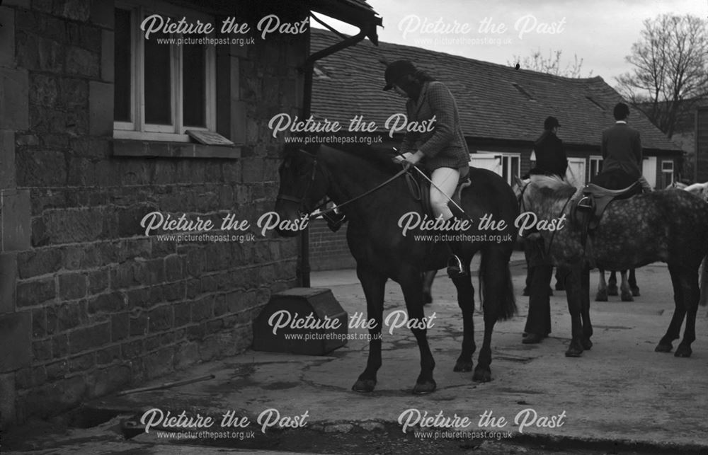 Hazelwood Stables, Hazelwood, near Belper, c late 1970s