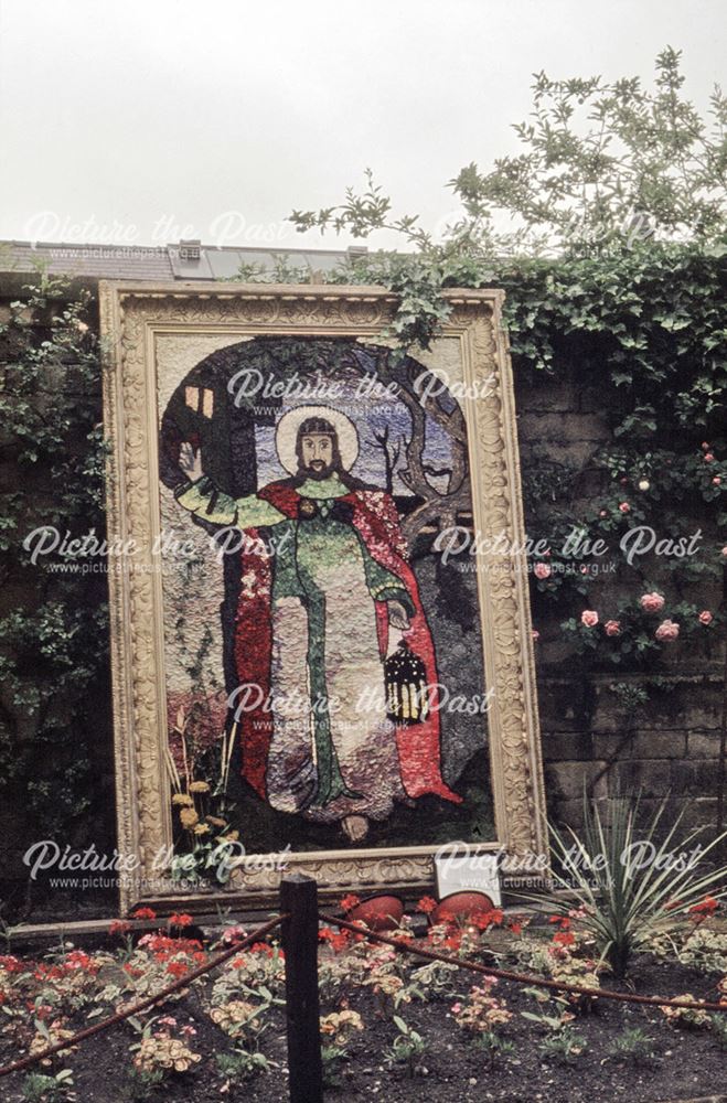 Well Dressing at Bakewell, 1975