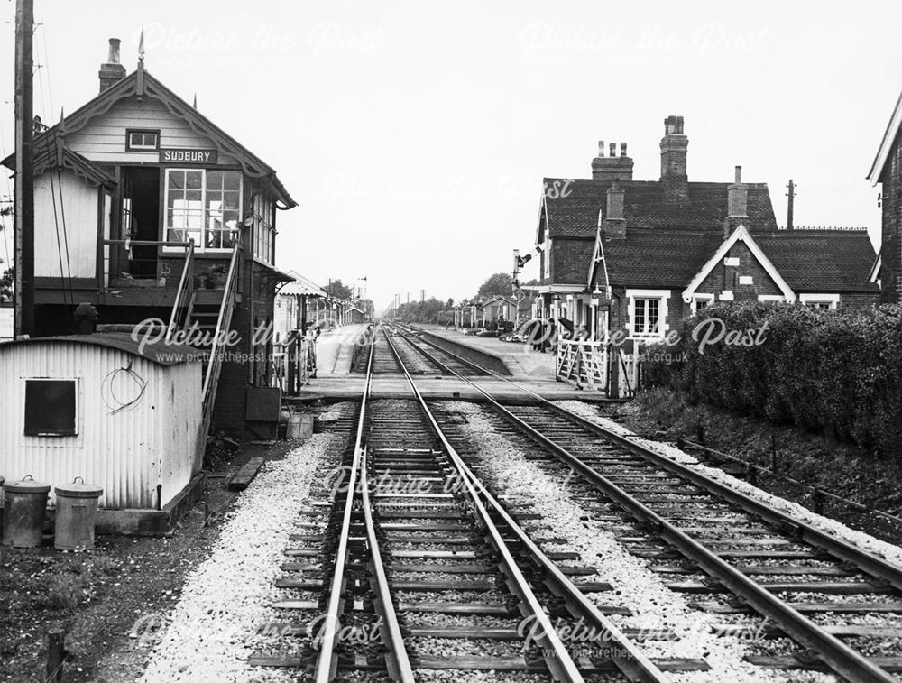 Railway Station, Sudbury, early 1960s?