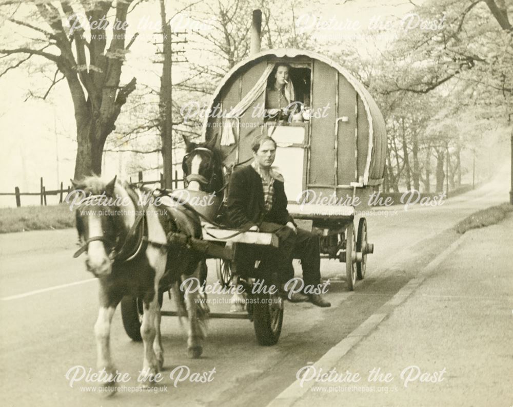 Travelling People, Berry Hill, Mansfield, 1961