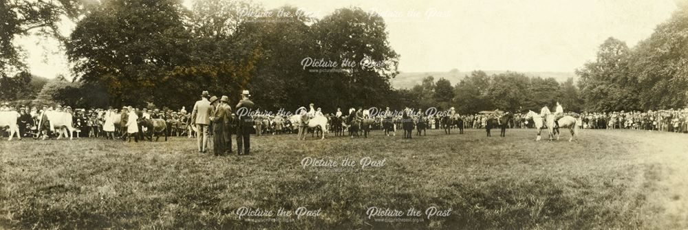 Judging the Childrens Riding Classes, Ashover, 1934