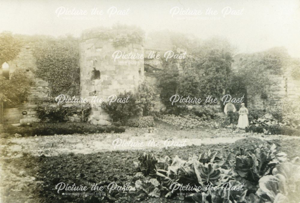 The Garden at Codnor Castle, c 1890s - 1910s