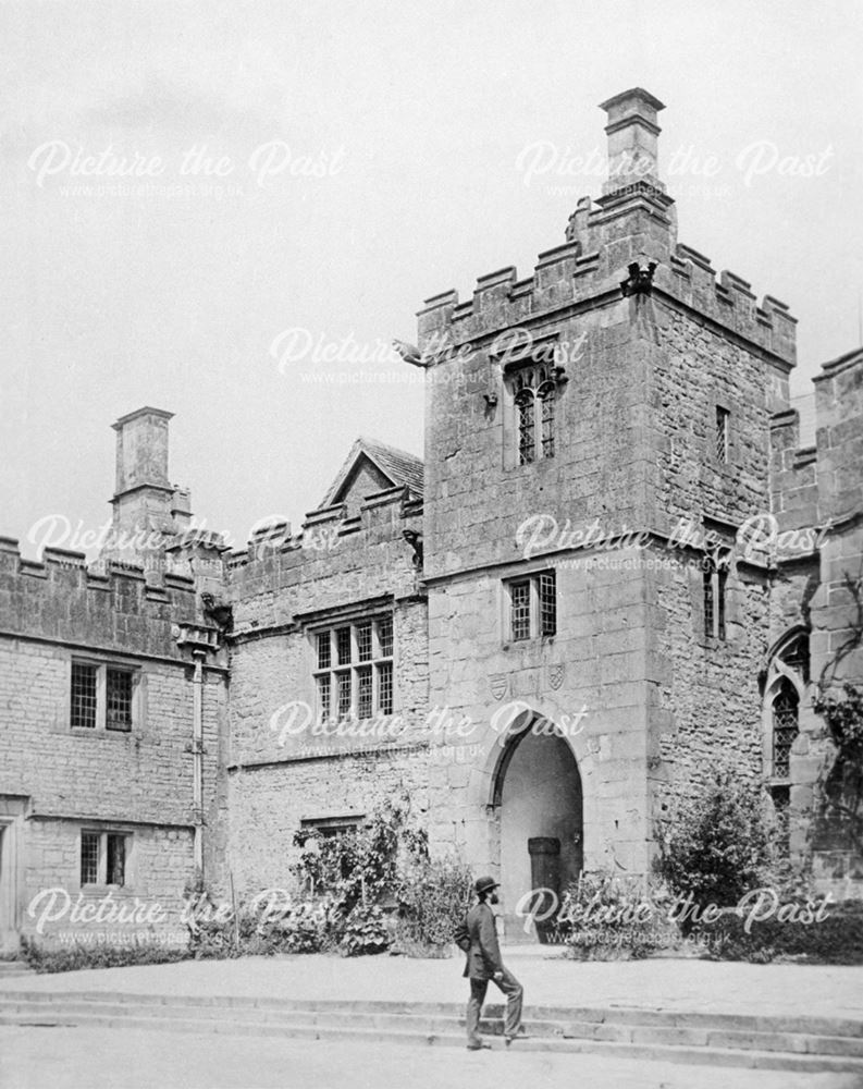 Peveril Tower, Haddon Hall, Bakewell, c 1876