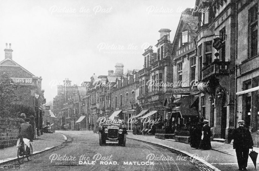 Dale Road, Shops, Matlock, c 1910s
