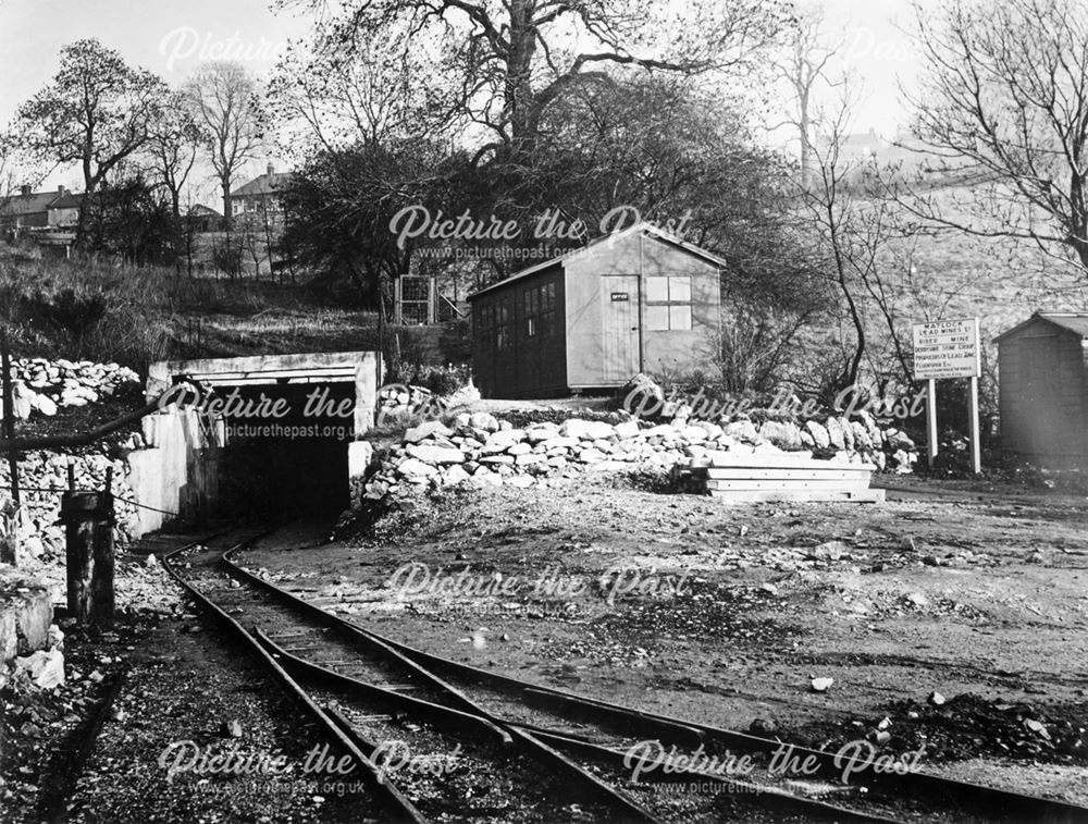 Riber Mine, Starkholmes, Derbyshire, 1953