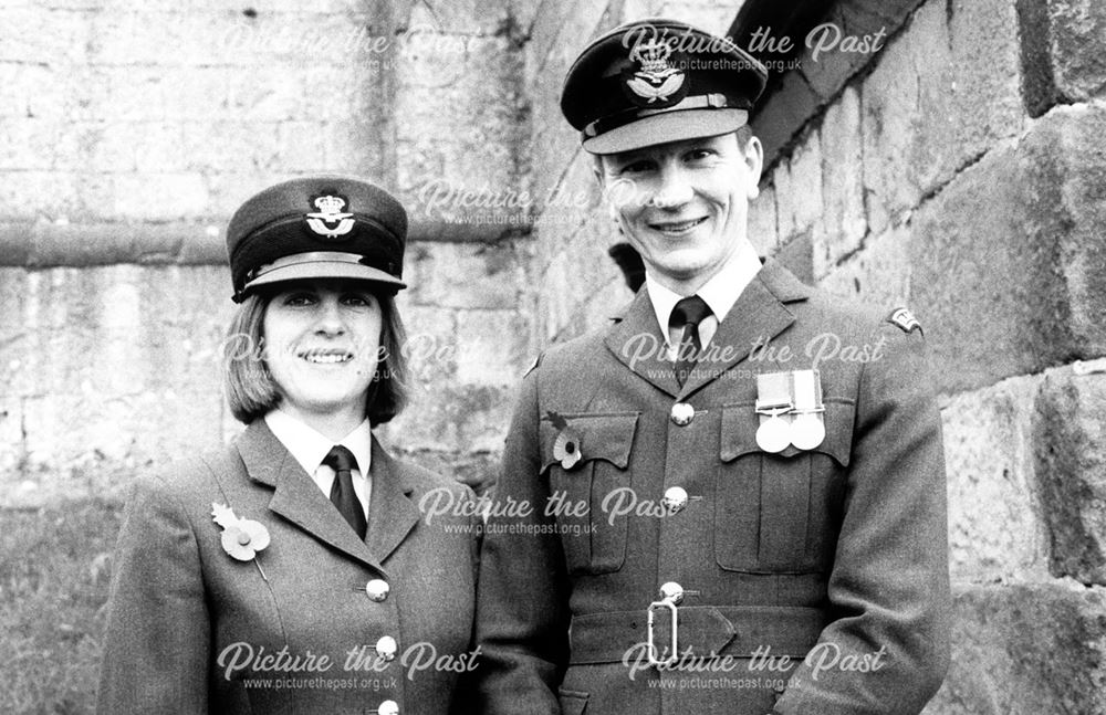 Jane and Chris, Remembrance Sunday 2001