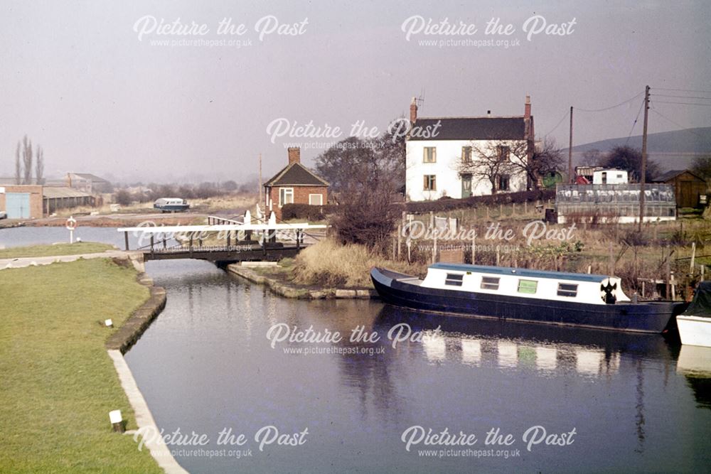 Canal Basin, off Derby Road, Langley Mill, 1985