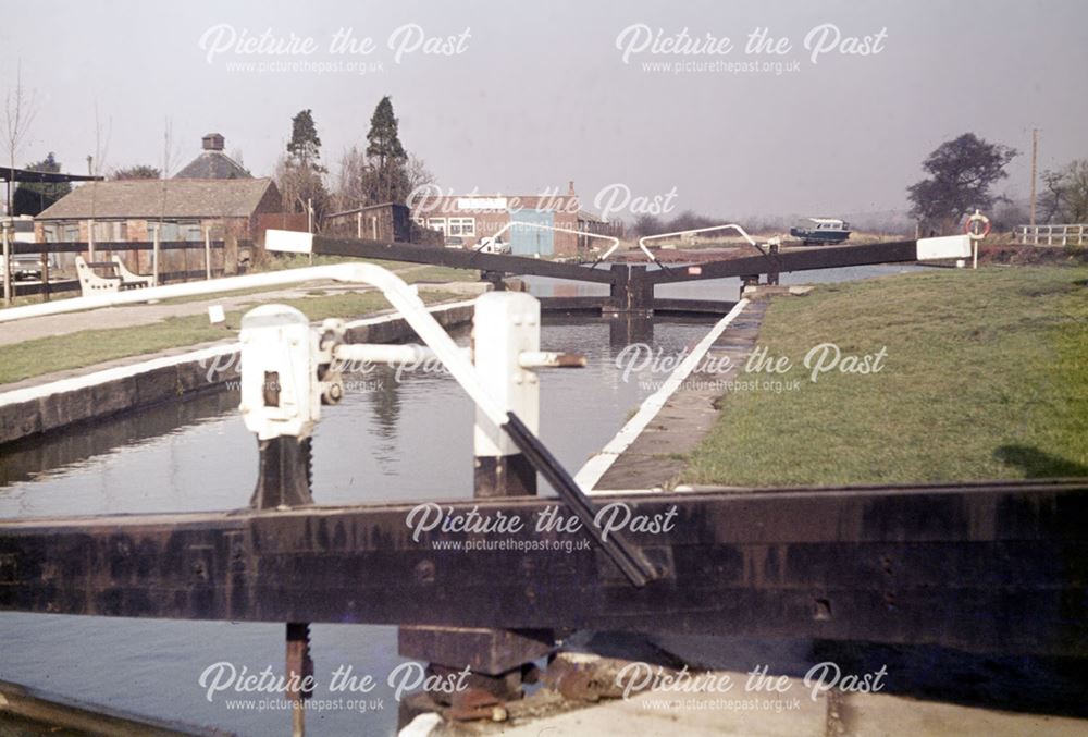 Canal Basin, off Derby Road, Langley Mill, 1985