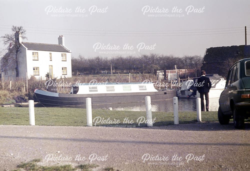 Canal Basin, off Derby Road, Langley Mill, 1985