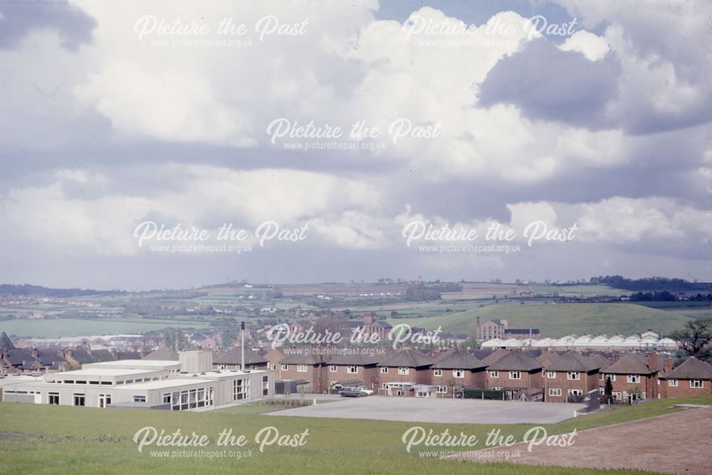 Burr Lane looking towards Cossall, Ilkeston, c 1970s