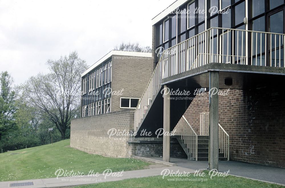 Hallam Fields Junior School, Longfield Lane, Ilkeston, c 1970s