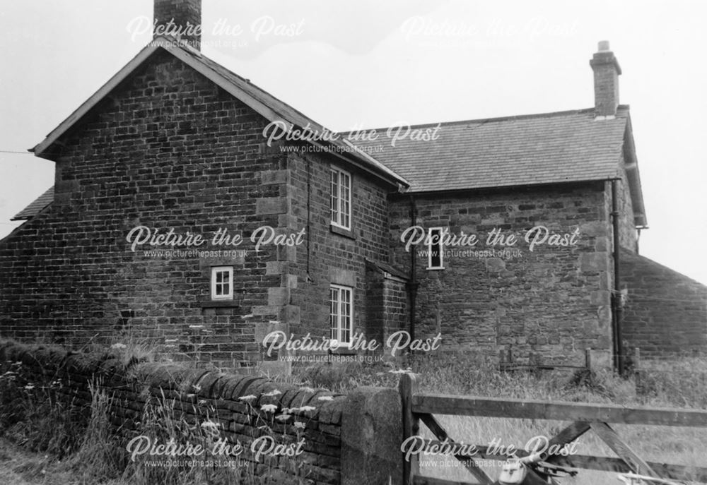 Rear View of Swathwick Cottage, Swathwick Lane, Wingerworth, 1969