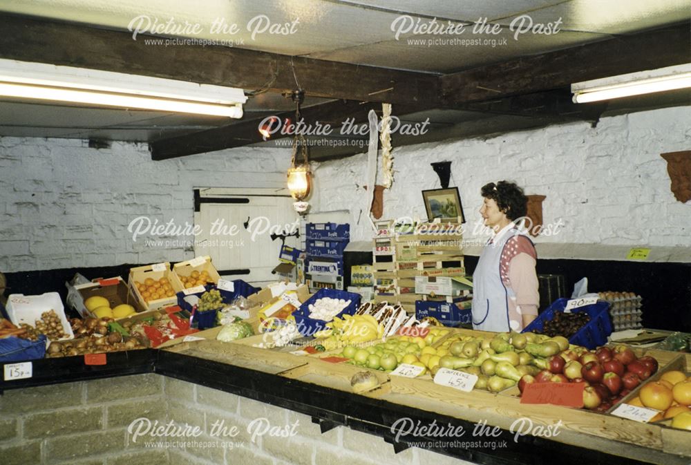 Interior of Hill Houses Farm Shop, Hill Houses, Wingerworth, 1999