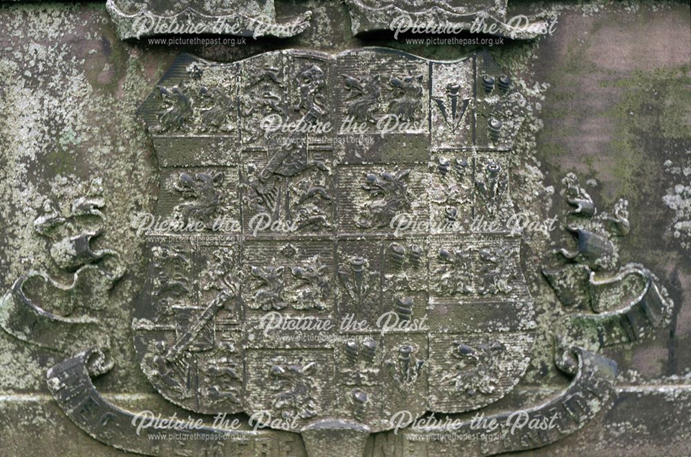 Hunloke Coat of Arms, All Saints Parish Church, Wingerworth, 1993