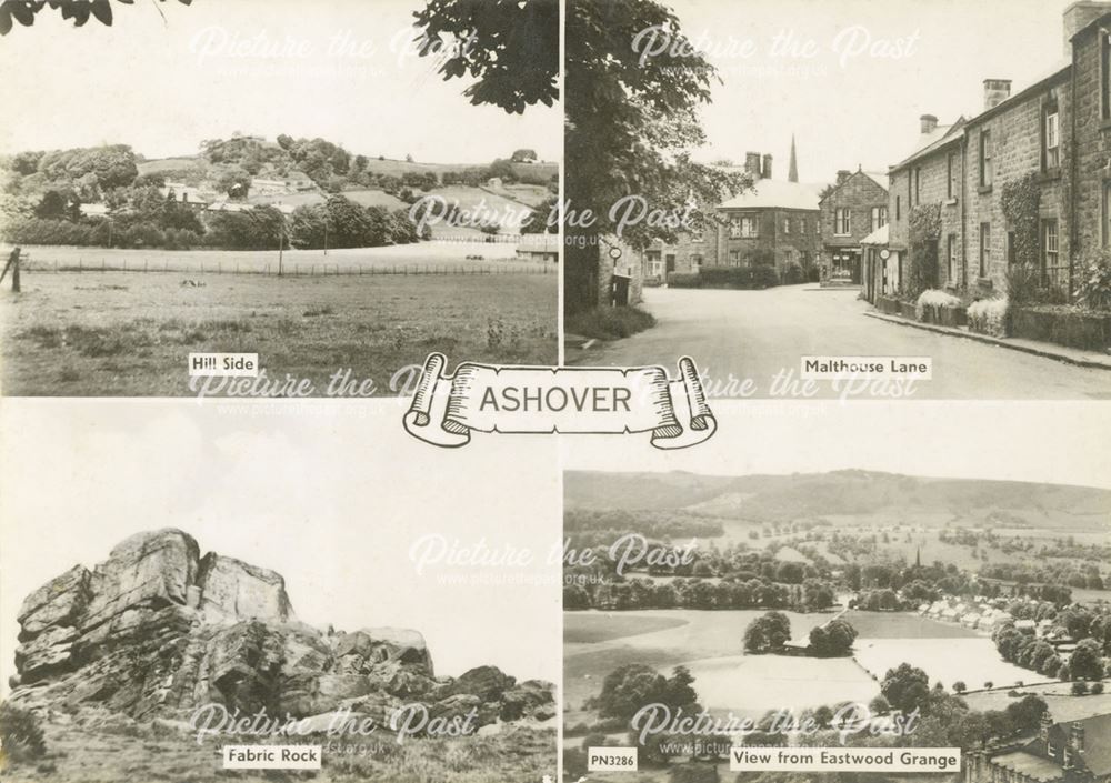 Four Composite Views of Ashover, c 1950s-60s