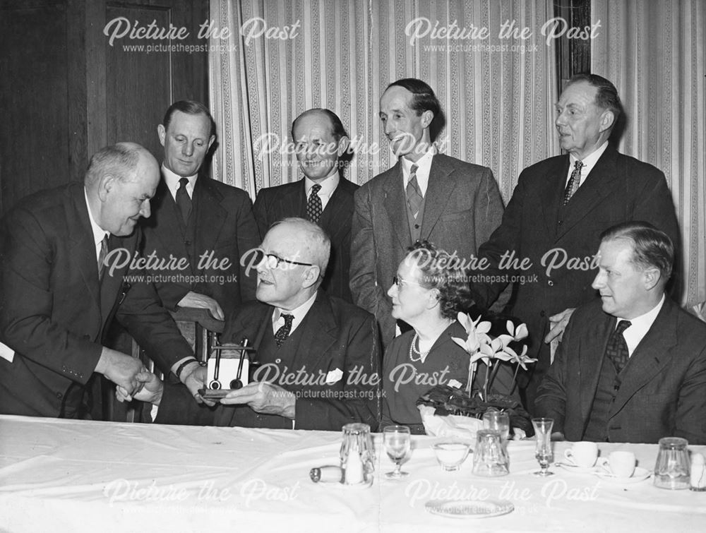 Retirement? Presentation, Ashover, c 1950s