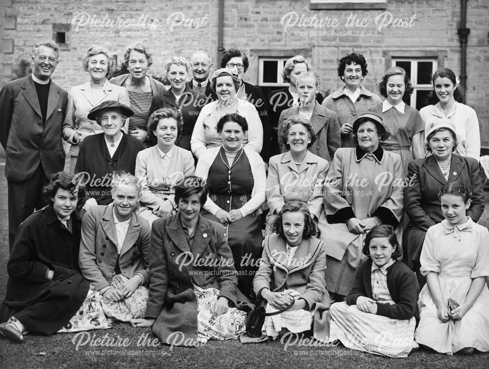 Garden Party at All Saint's Church, Church Street, Ashover, 1950s