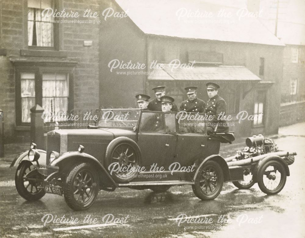 Fire Brigade, Church Street?, Ashover, 1935