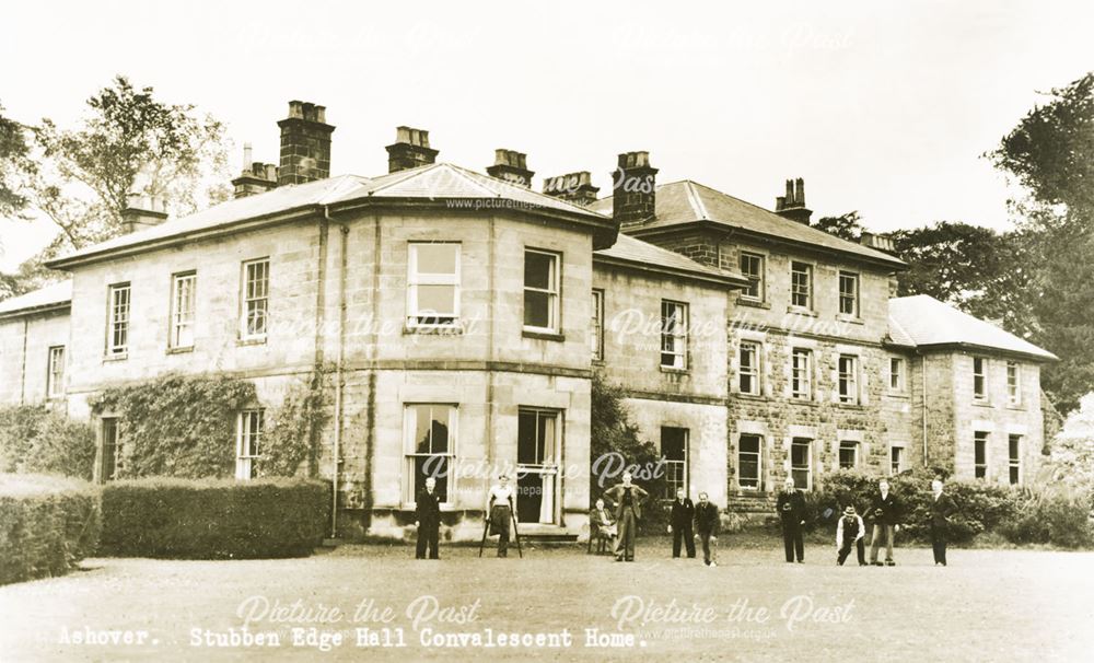 Stubben Edge Hall Convalescent Home, Stubben Edge Lane, Fallgate, Ashover, c 1950s