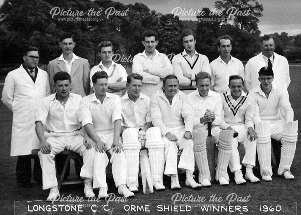 Great Longstone Cricket Team, The Recreation Ground, Great Longstone, 1960