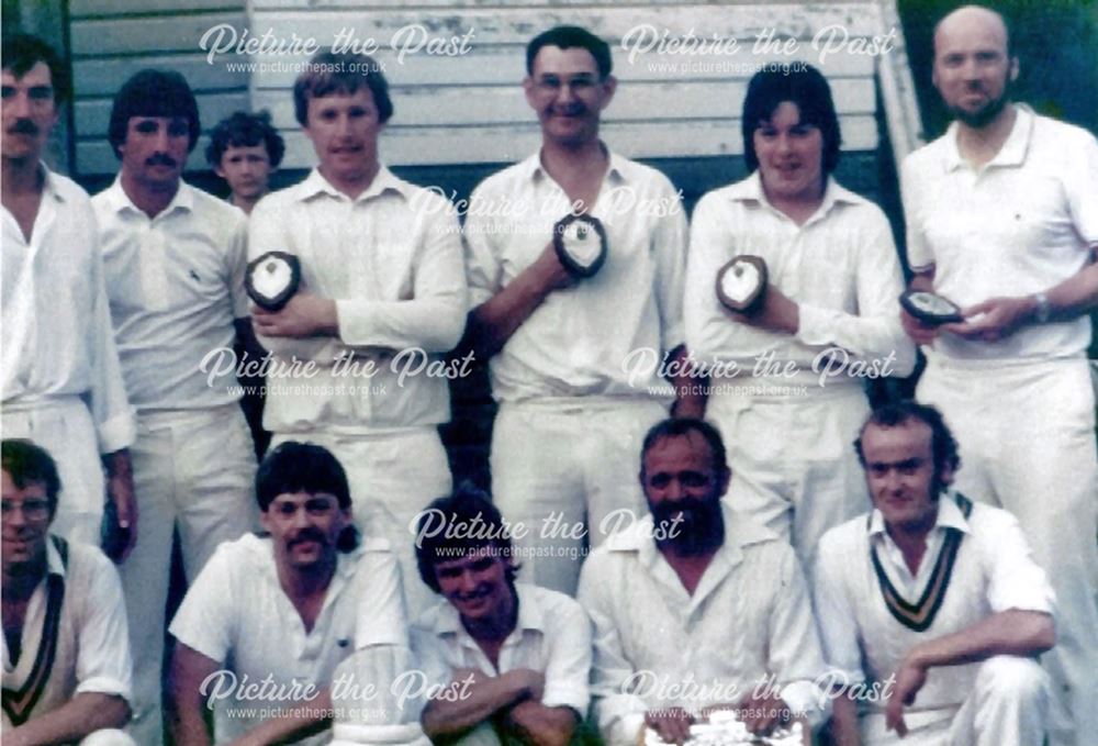 Great Longstone Cricket Team, The Recreation Ground, Great Longstone, 1983