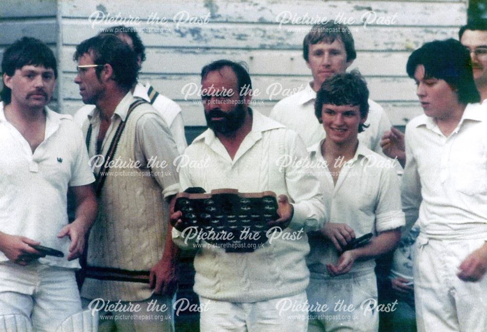 Great Longstone Cricket Team, The Recreation Ground, Great Longstone, 1983