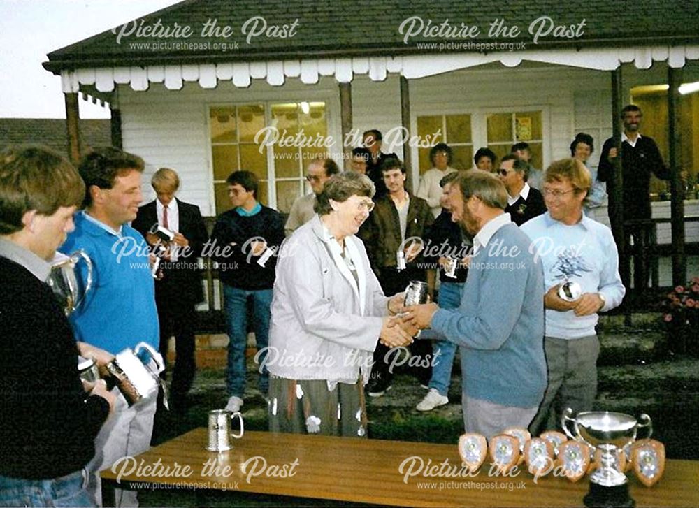 Great Longstone Cricket Team, The Recreation Ground, Great Longstone, 1985