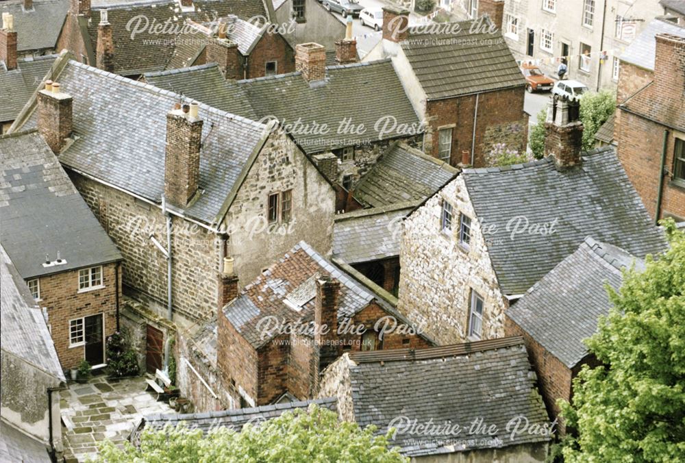 Houses at the back of St. John's Street, Wirksworth, c 1980s