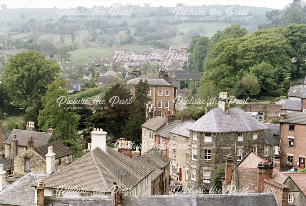 Looking towards Yokecliffe and the Causeway, Wirksworth, c 1980s