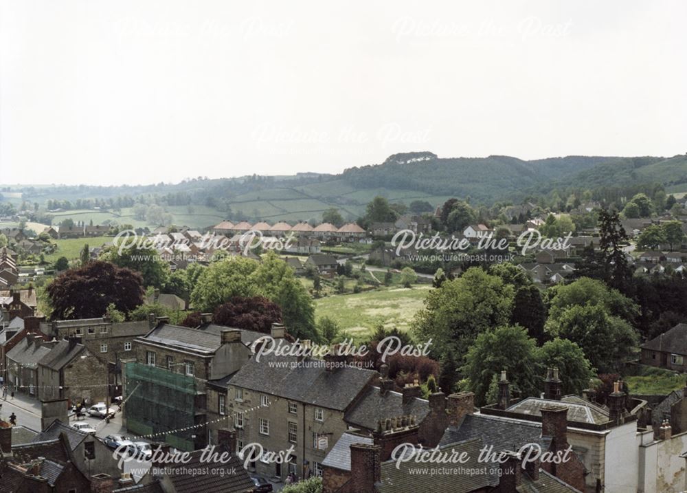 Looking towards Arkwright Street and Pitywood, Wirksworth, c 1980s